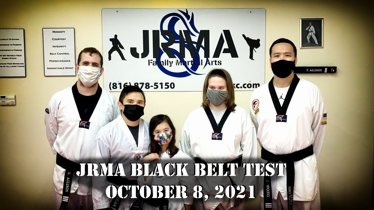 Black Belt Test 2021