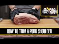 How to Trim a Pork Shoulder | Pit Boss Grills