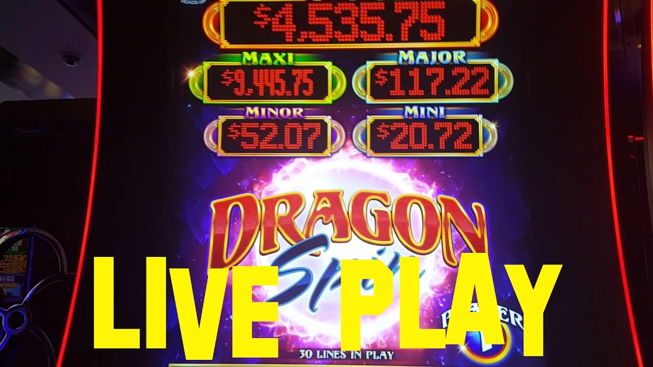 Dragon Spin Live Play at max bet $4.00 Bally Slot Machine - YouTube
