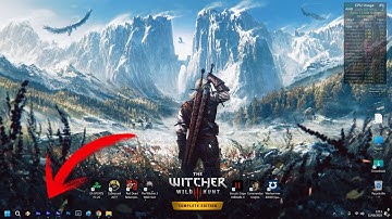 How to make the Taskbar Transparent or Blurry - Windows 11