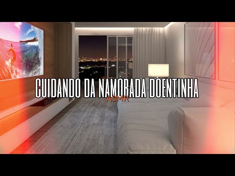 Asmr - Cuidando da namorada doentinha 🤒 | Flower Asmr