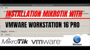 INSTALLATION MIKROTIK USING VMWARE WORKSTATION 16 PRO