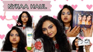 Huge Nykaa Haul || MAC,BECCA,Cetaphil, etc. ||Starting with Rs.100||PINK BLUSH