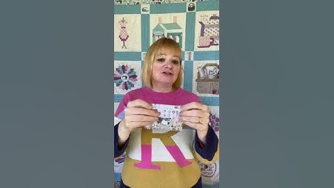 Watch our free sewing tutorial! How to sew a fabric envelope #sewingtutorial #sewing #sewtogether