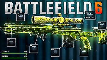 I found the BEST BUILD for the M2010 in Battlefield 6.. (Best Sniper Class Setup/Loadout)