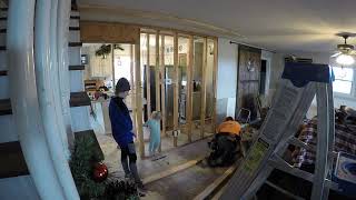 Load Bearing Wall Removal Timelapse