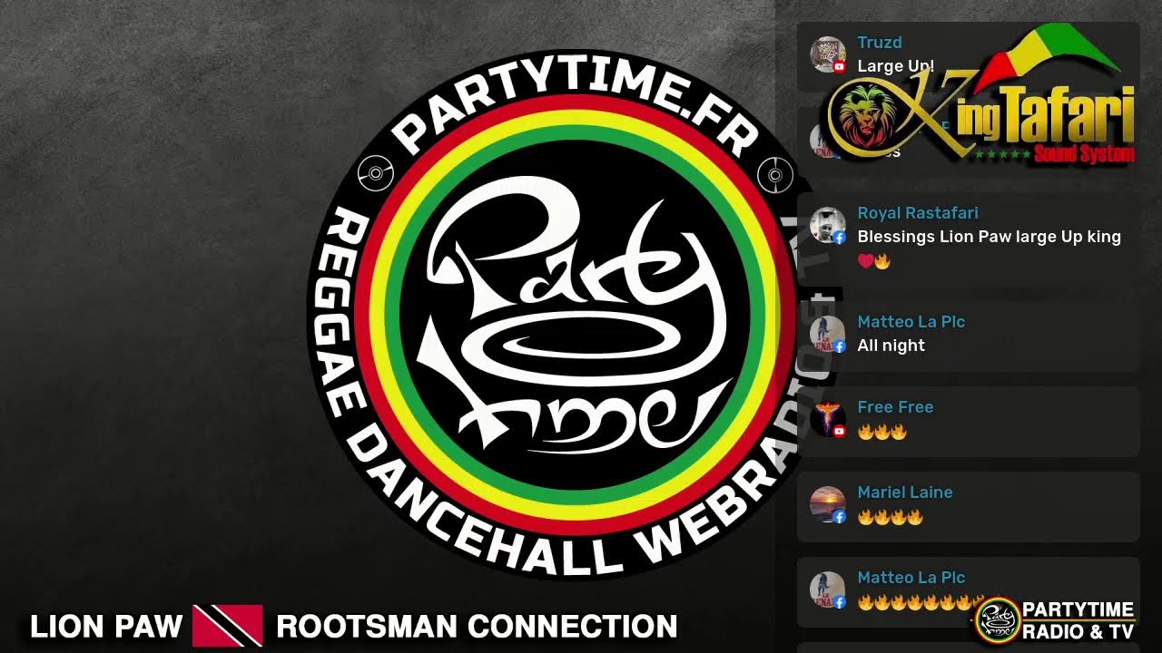 Rootsman connection show by Lion Paw