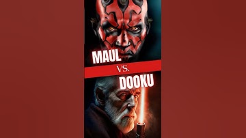Darth Maul vs Count Dooku Who would Win?? #darthmaul #countdooku #starwars #sithlord