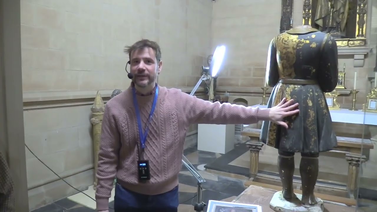 Talla de San Lamberto siglo XVII romanista, ubicaciones trascoro