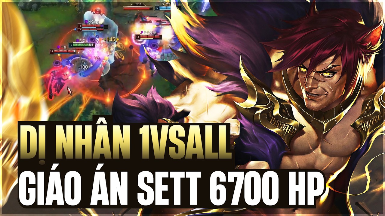 GIÁO ÁN SETT 6K7 MÁU MỘT ĐẤM BAY MÀU ĐỐI THỦ CỰC MÃN NHÃN CỦA DỊ NHÂN 1VSALL KHI GẶP SHEN CHẤN BÉ ĐÙ