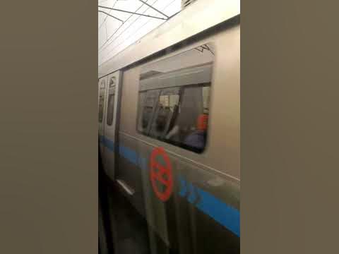 tilak nagar station |delhi metro | delhi life line #train - YouTube