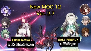 NEW Memory of chaos |  Kafka Team &  FIREFLY Team | Floor 12 3 Stars | Honkai Star Rail