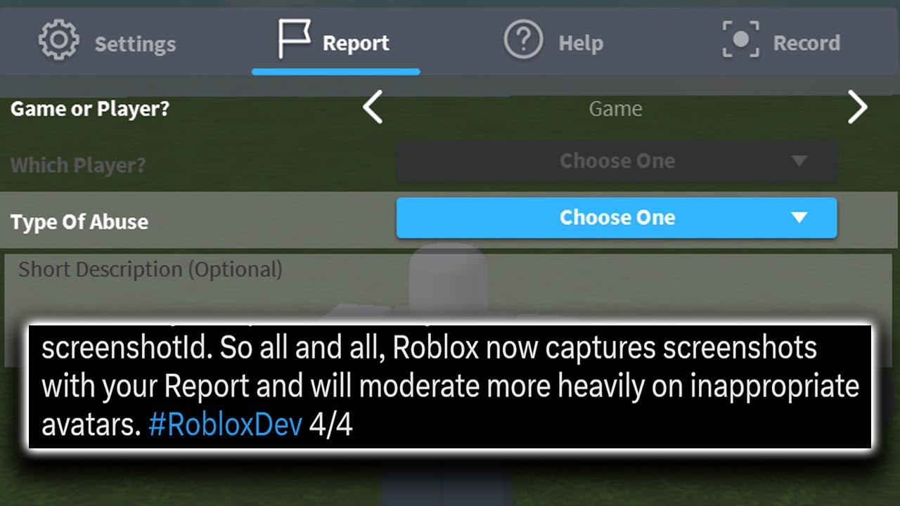 Roblox Fixed The Report System YouTube
