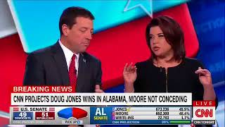 Ana Navarro Claps Back At Conservative CNN Pundit Who Talks Over Her Assessment of Roy Moore's Loss