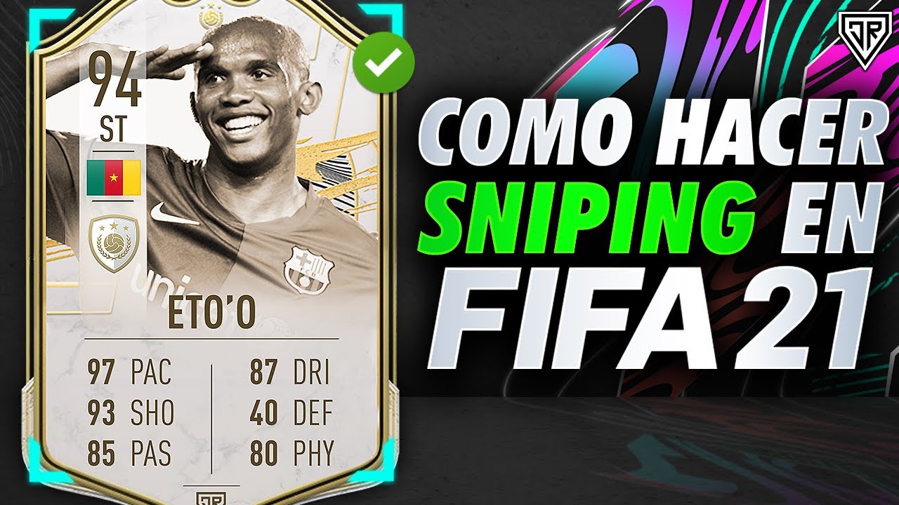 💙 Método SNIPING como se hace en FIFA 21