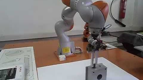 Peg-in-Hole using KUKA LWR iiwa robot