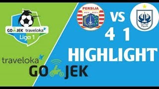 Persija VS PSIS Semarang 4:1 -Full Highlight