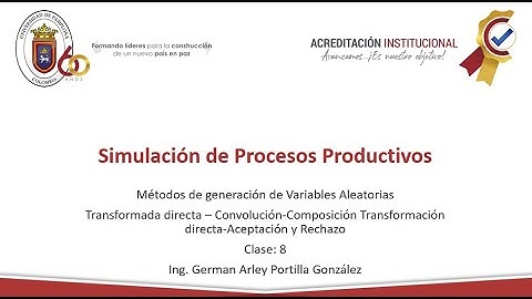 Simulación de Procesos Productivos Clase: 8