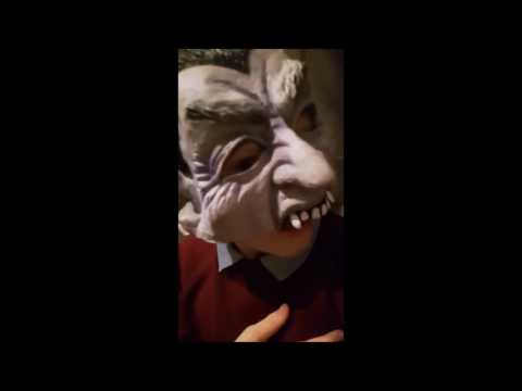 Attack by ugly vampire.
