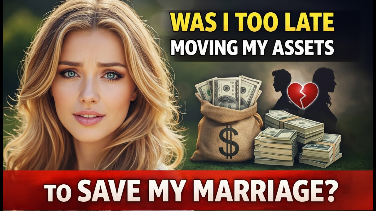 Was I Too Late Moving My Assets to Save My Marriage?
