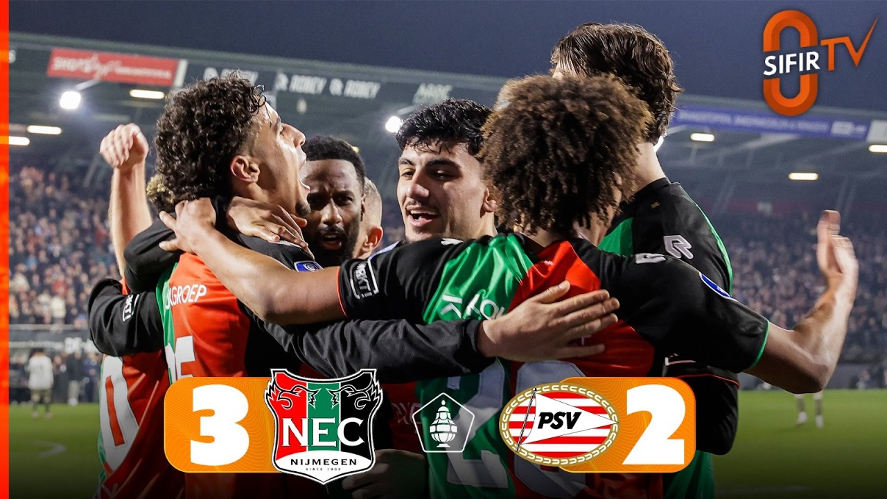 NEC 3-2 PSV | Maç Özeti