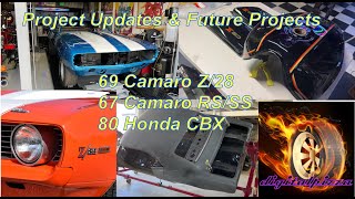 69 Camaro Z/28 67 Camaro RS SS & 80 Honda CBX Projects Updates