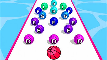 A-Z Run | All Level gameplay iOS android