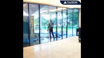 TAITON - Telescopic Sliding Door System for office