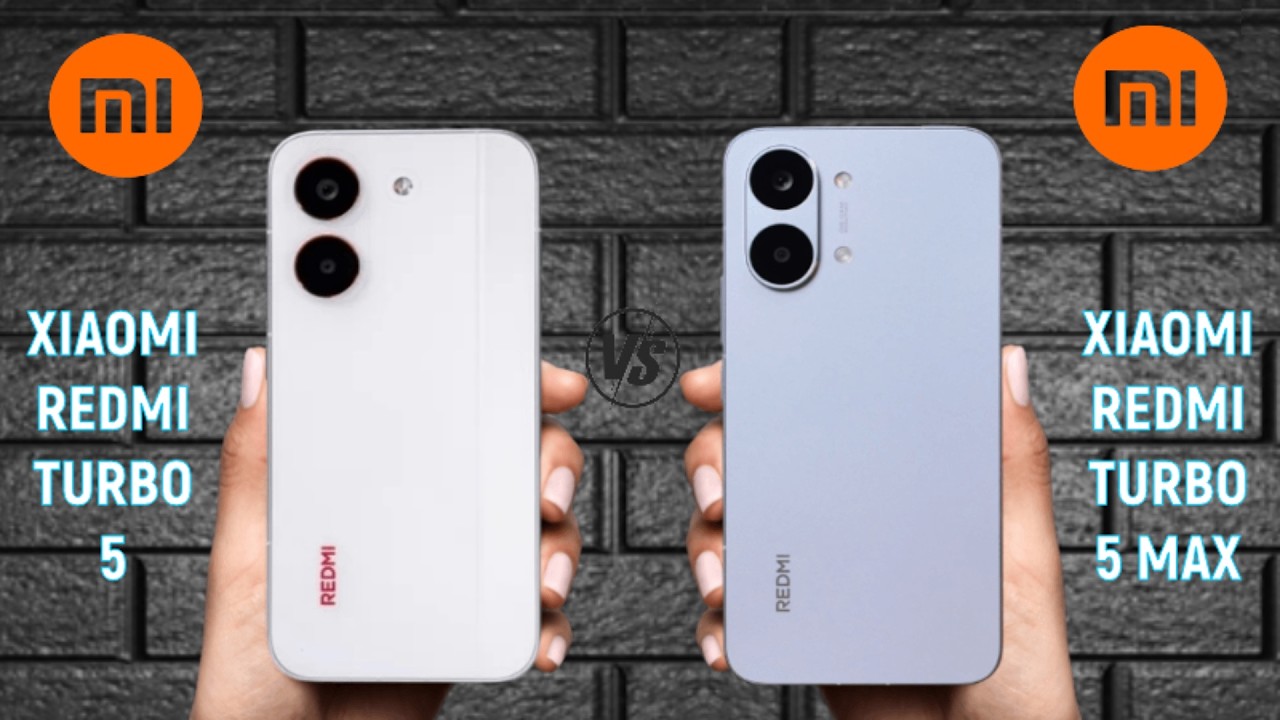 Xiaomi Redmi Turbo 5 vs Xiaomi Redmi Turbo 5 Max || Full Comparison ⚡ Which one is Best...