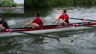 Jesus W6, Division 5, Wednesday, Cambridge May Bumps 2026 slow motion