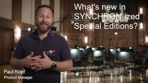 NEW: **Studio Series** VSL SYNCHRON-ized Special Editions: Overview Volumes 1-4