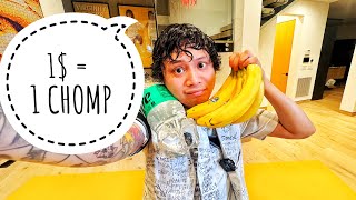 1$ = 1 CHOMP OF BANANA &amp; SPRITE