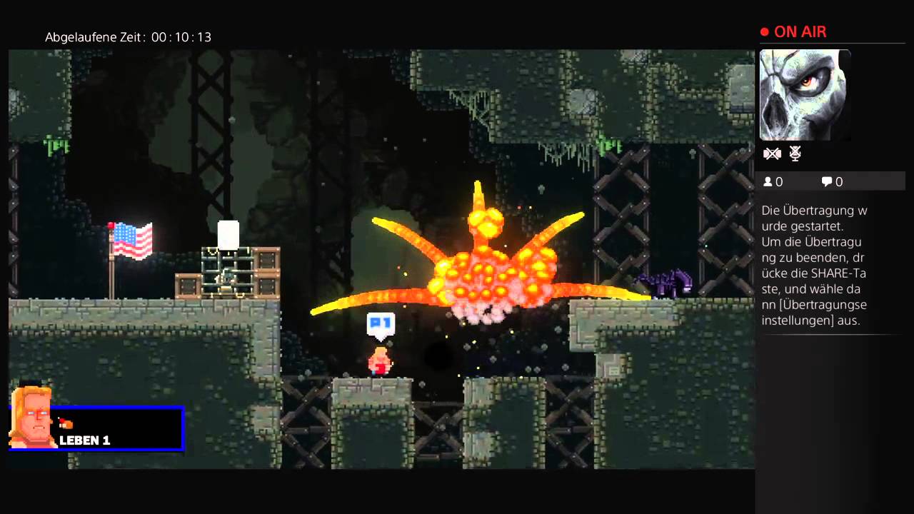 PS4-Live-Übertragung von Weisserwolf-