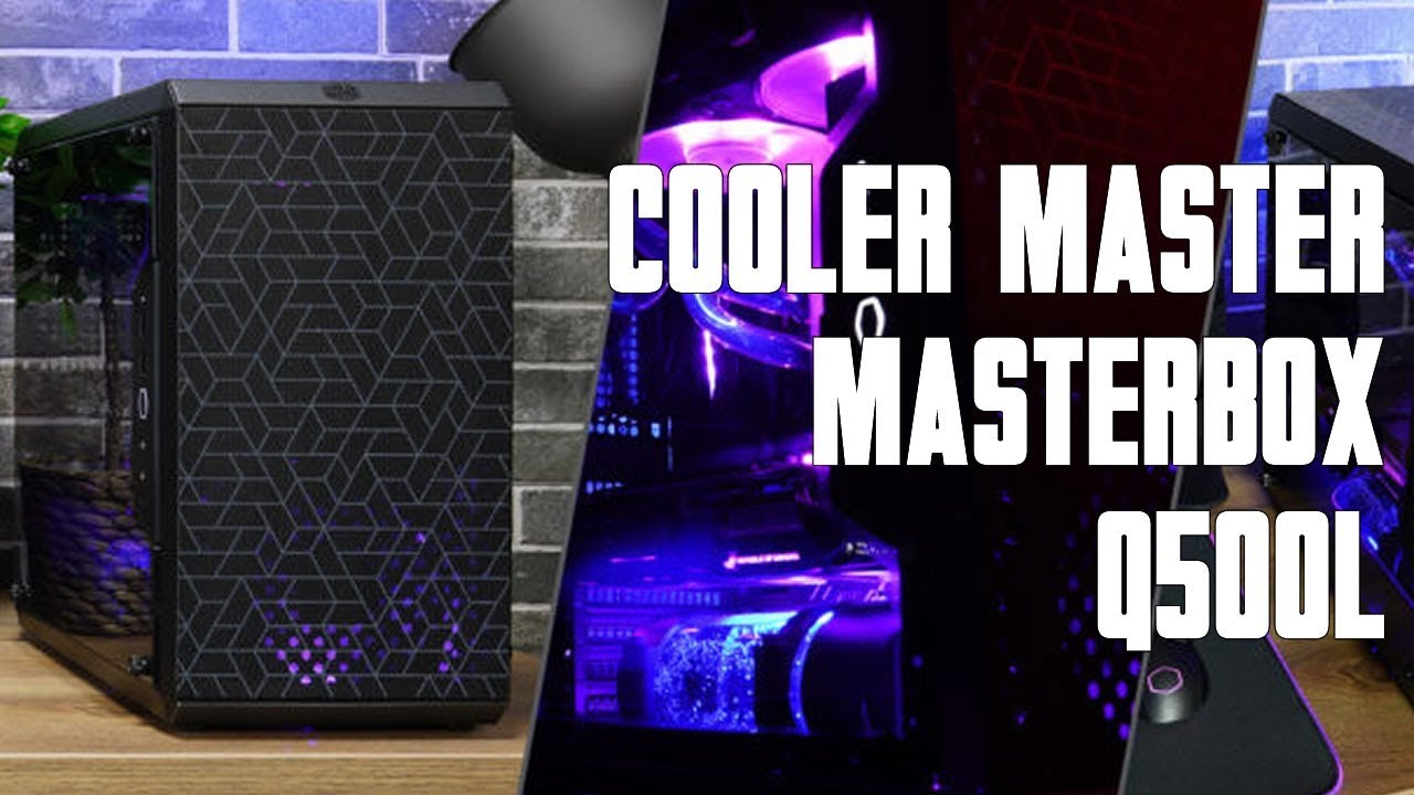 Boitier ATX Cooler Master MasterBox K500 A RGB avec panneau vitré