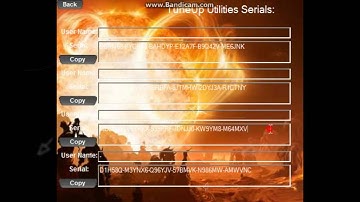 Tune Up Utilities 2012 serial Key