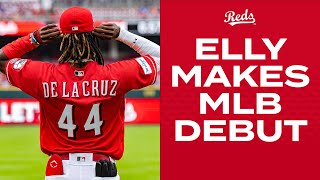 Top MLB prospect, Elly De La Cruz, makes his debut