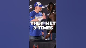 Every time John Cena faced R-Truth #wwe #wrestling #shorts