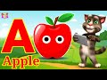 Phonics Song 2 with TWO Words in 3D - A For Apple🍎🍏- ABC Alphabet Songs with Sounds for Children's