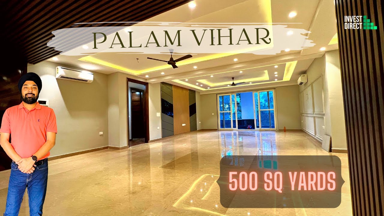 PALAM VIHAR || 500 SQ YARDS || DESIGNER BUILDER FLOORS IN GURGAON ...