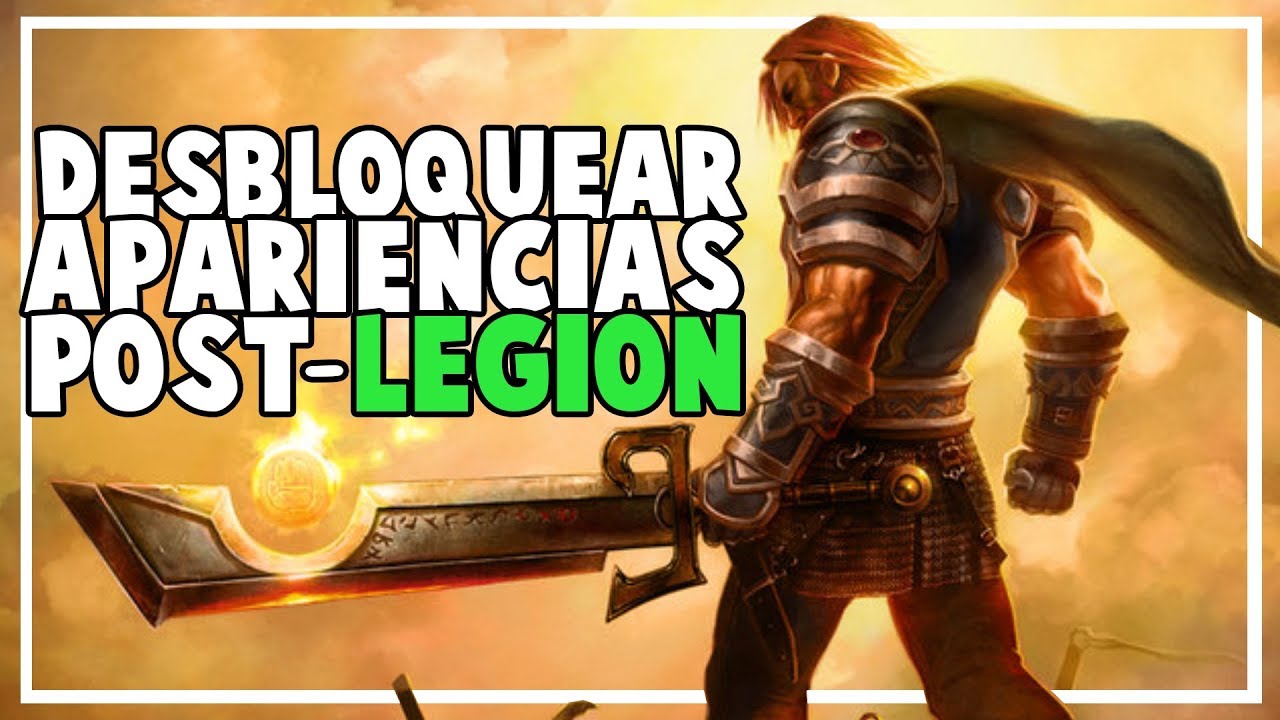 ¿Podremos Desbloquear Apariencias de Artefacto Cuando Legion Termine? wow classic release