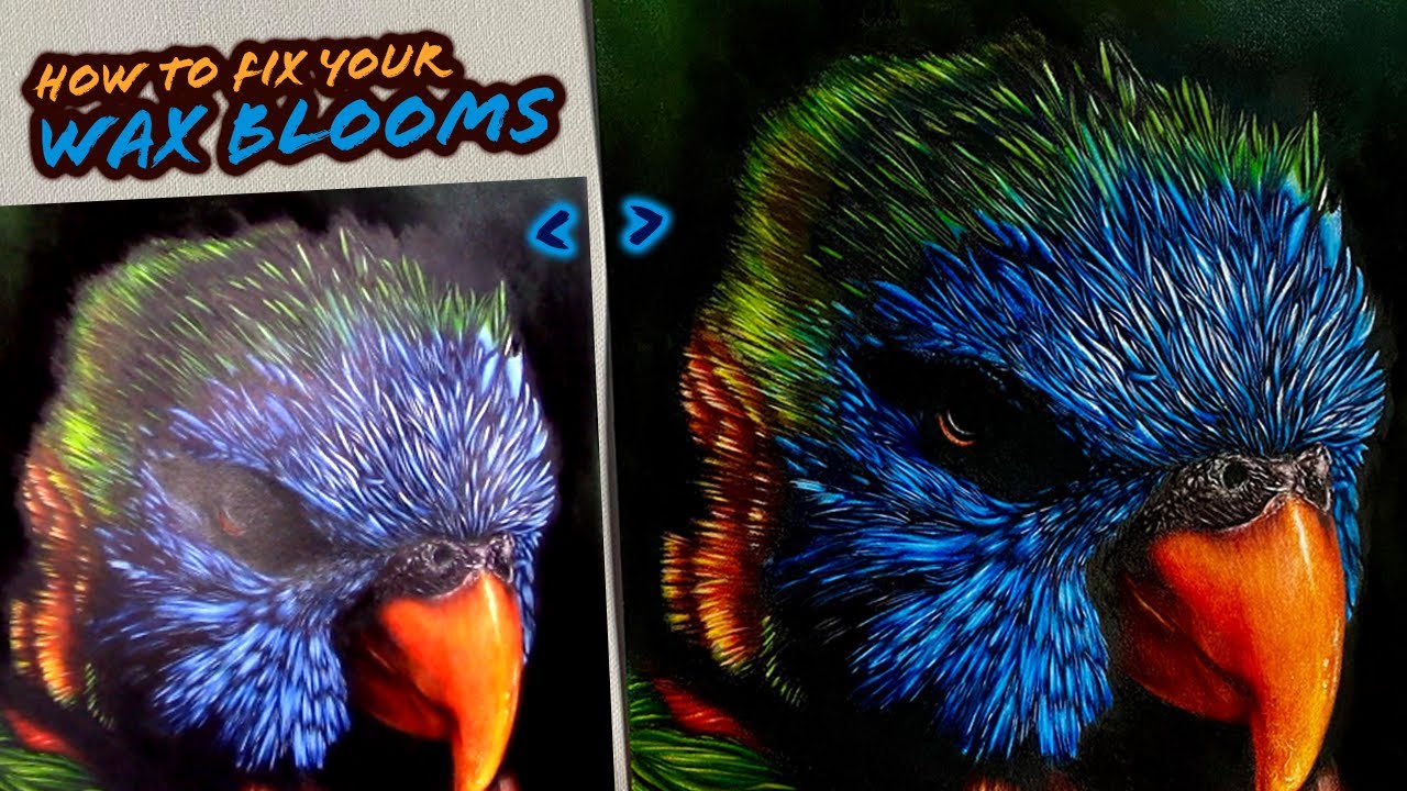 How To Fix A Wax Bloom Live Artist Tutorial YouTube