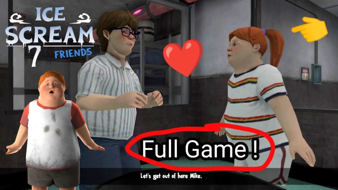 Ice Scream 7 Ghost Mode Full Gameplay  😎