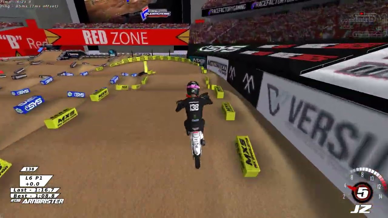 2022 Glendale SX Follow Lap - Mx Simulator