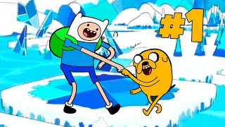 Мультарт Откуда взялся этот потоп 1 серия игры Время приключений Adventure Time на канале MaxJunior