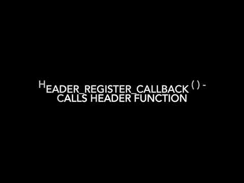 PHP Network Functions
