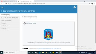 Video Panduan E Learning Biologi (Web eXe-Learning)