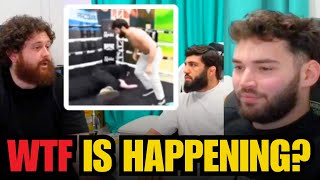 Mma Guru Wrestles Arman Tsarukyan On Adin Ross Stream? Huge For Mma Youtube - My Reaction Resimi