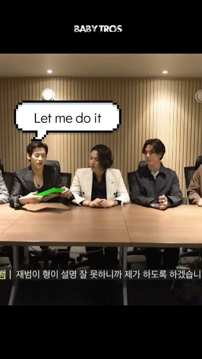Jay B is so done with Bambam 😂 | #got7 #shorts #jayb #bambam  #yugyeom