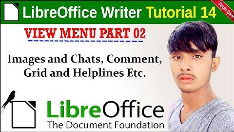 LibreOffice writer tutorial 14 ✔ view menu part 2 || in hindi || by dev bind || tech dev