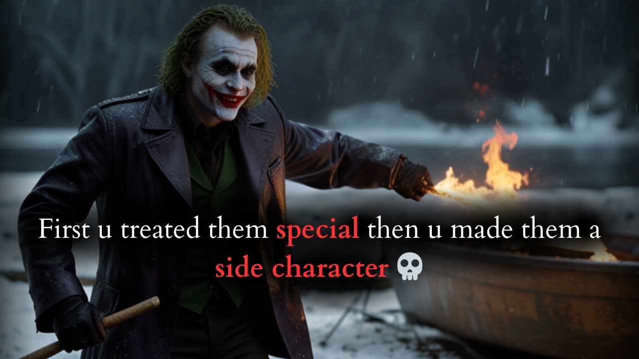 Они в шоке: сначала ты отнесся к ним по-особенному, а потом сделал их второстепенными персонажами.